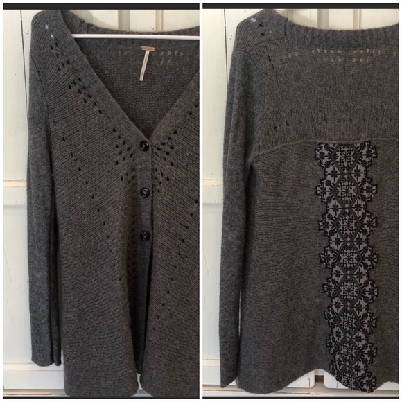 Free People Sweaters - Free People Chunky Knit Sweater Size Small